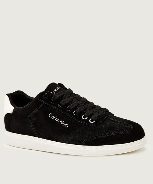 

Кожаные кроссовки Calvin Klein, черный