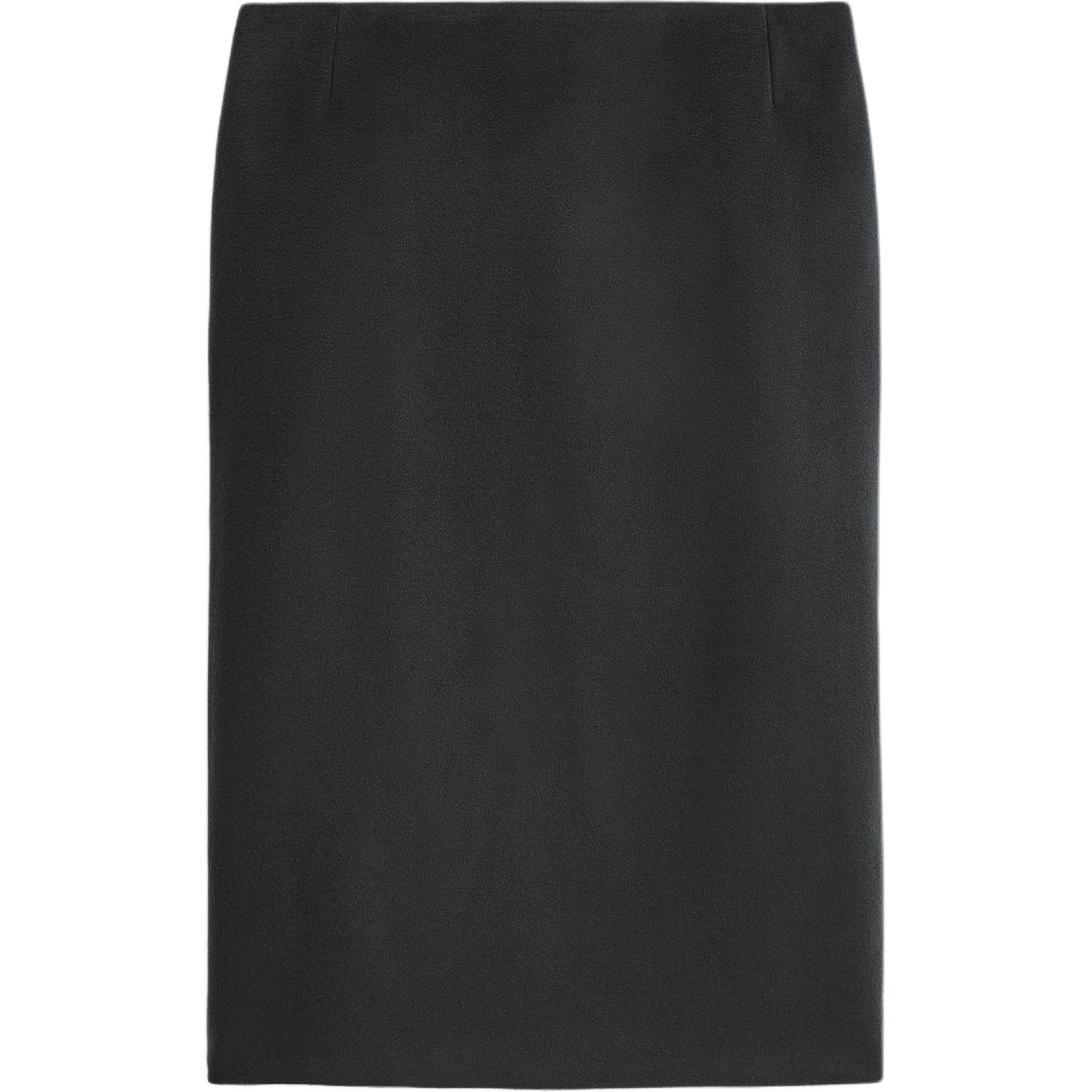 

COS Повседневная длинная юбка для женщин, темно-серая, умеренной длины, карандаш