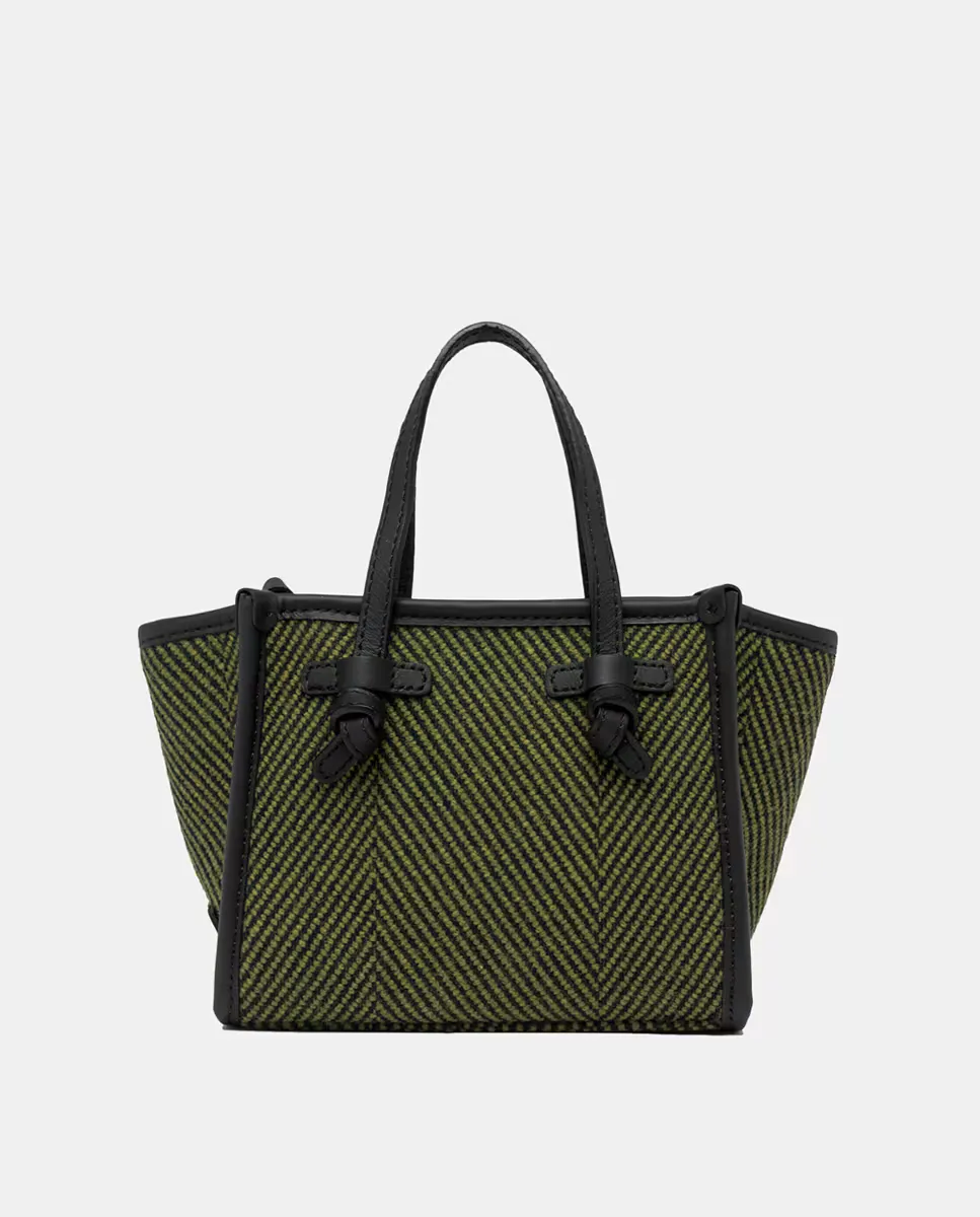

Мини сумка Miss Marcella в елочку Gianni Chiarini, темно-зеленый