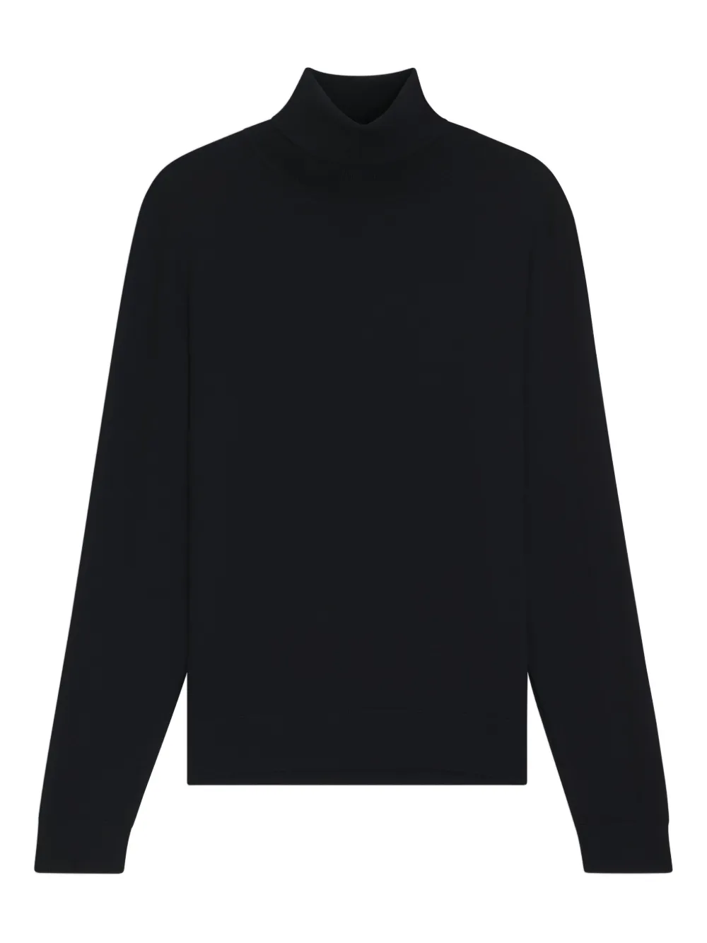 

Кашемировый свитер с высоким воротником Boss, черный