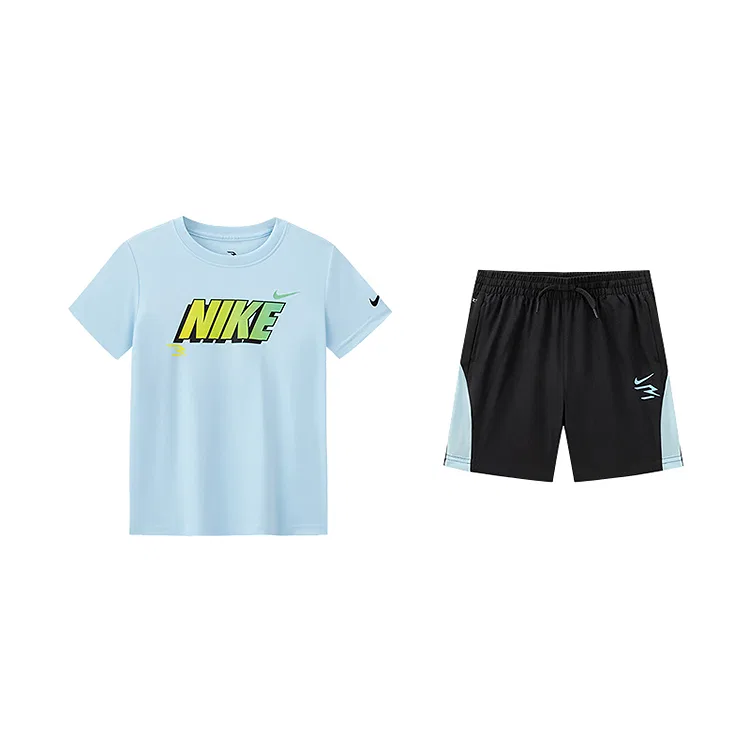Спортивная повседневная футболка Dri Fit Kids' Nike, Blue Ice