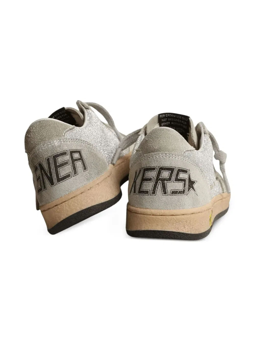 Кроссовки Ball Star Golden Goose Kids, серый — фото 3