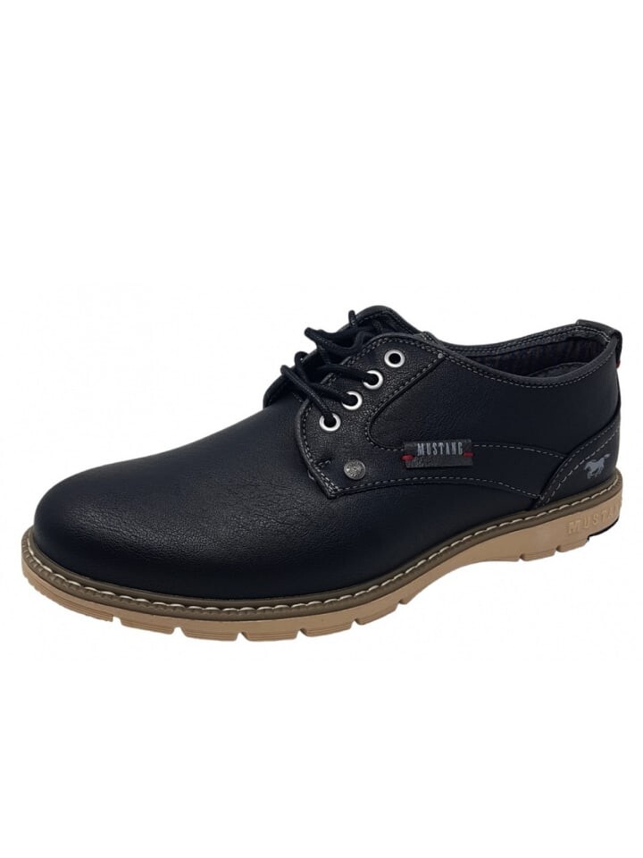 

Туфли на шнуровке MUSTANG SHOES Halbschuh Mustang, черный