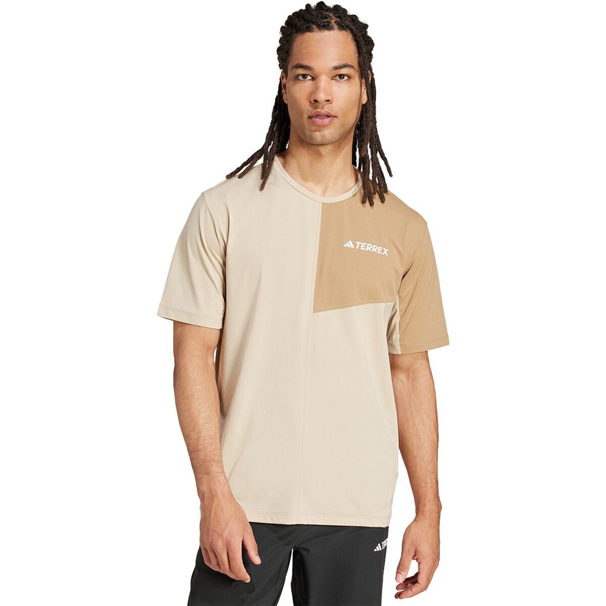 

Футболка мульти Adidas Terrex, цвет savannah