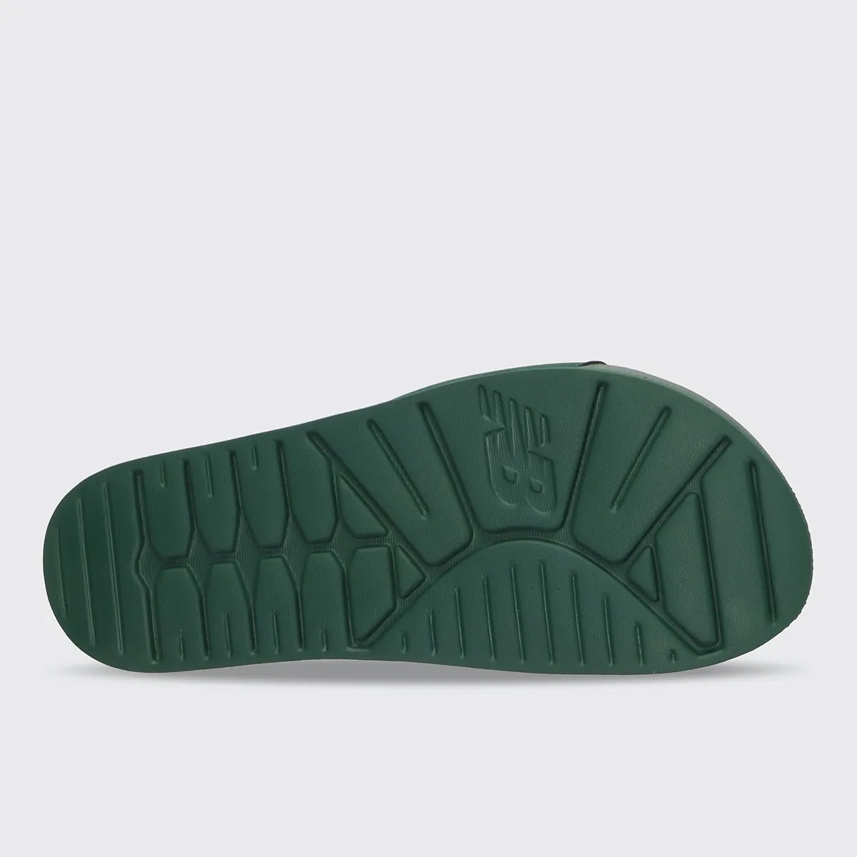 Пляжно-бассейновые сланцы унисекс SUF200A1 New Balance, темно-зеленый — фото 4