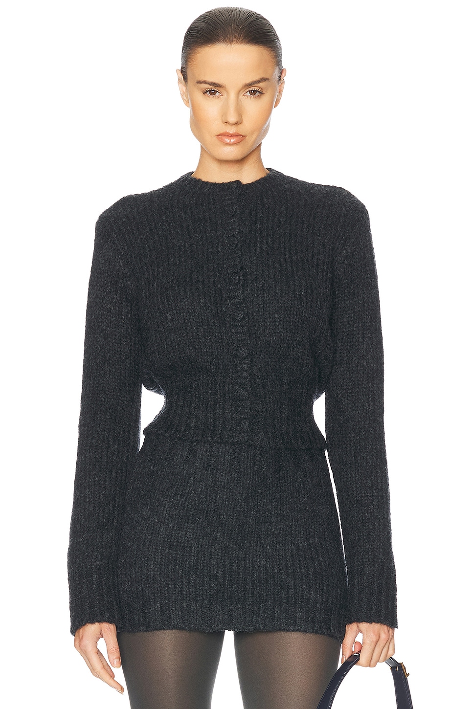 

Кардиган Annabelle Helsa, Dark Heather Grey