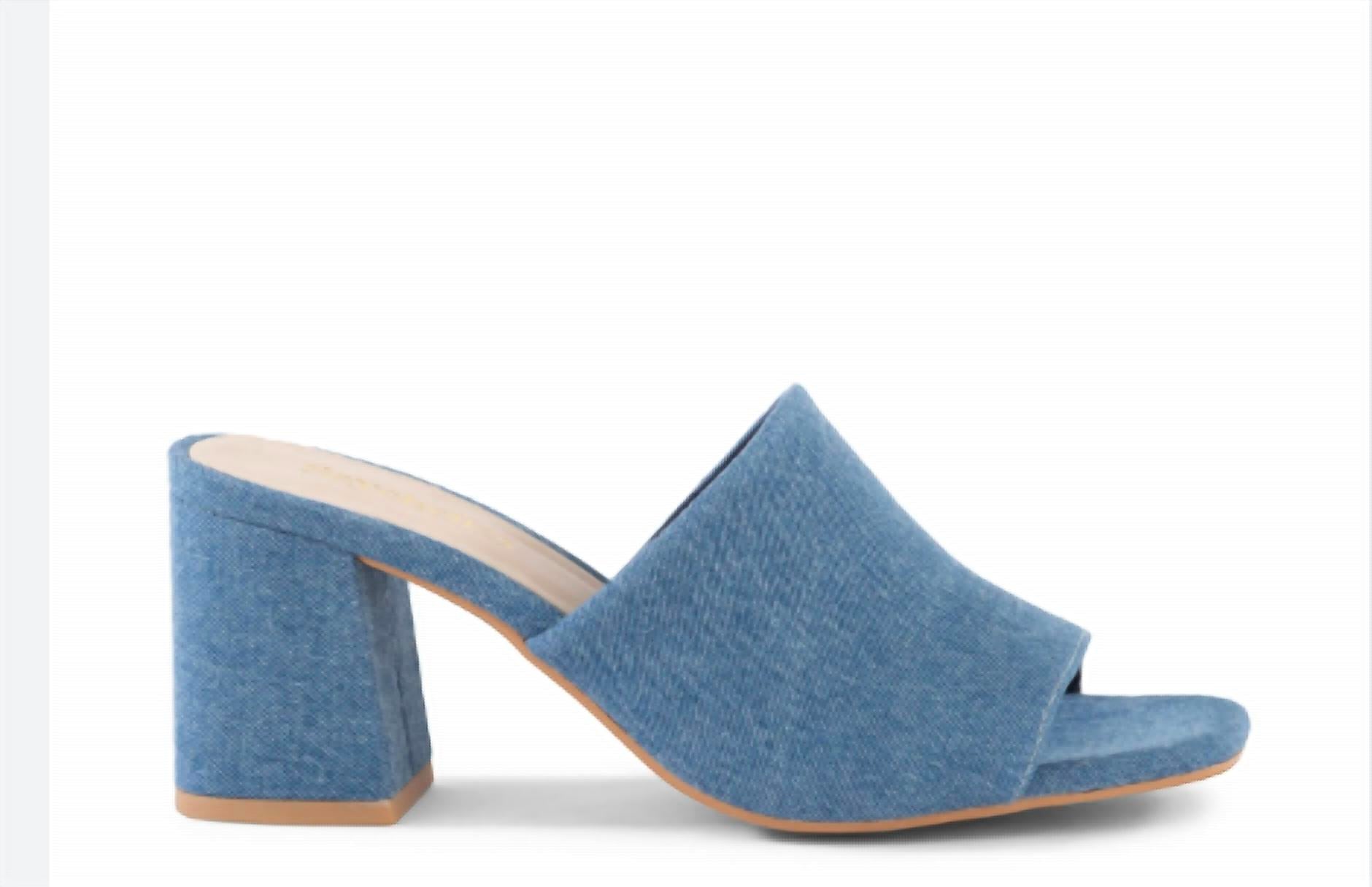 Женские джинсовые мюли Seychelles, Denim