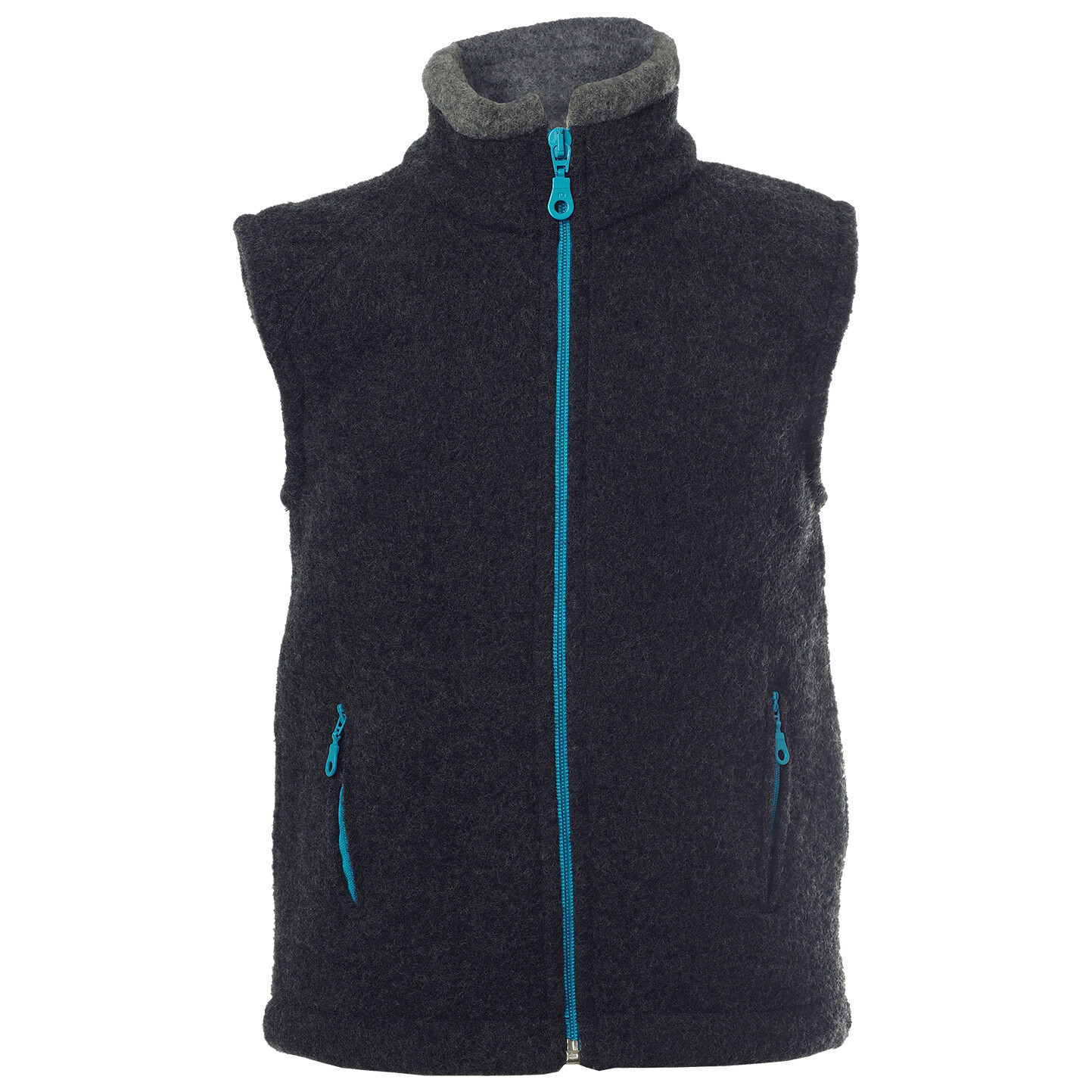 

Жилет из мериноса Reiff Kid's Fleeceweste Colori, цвет Anthracite/Turquoise