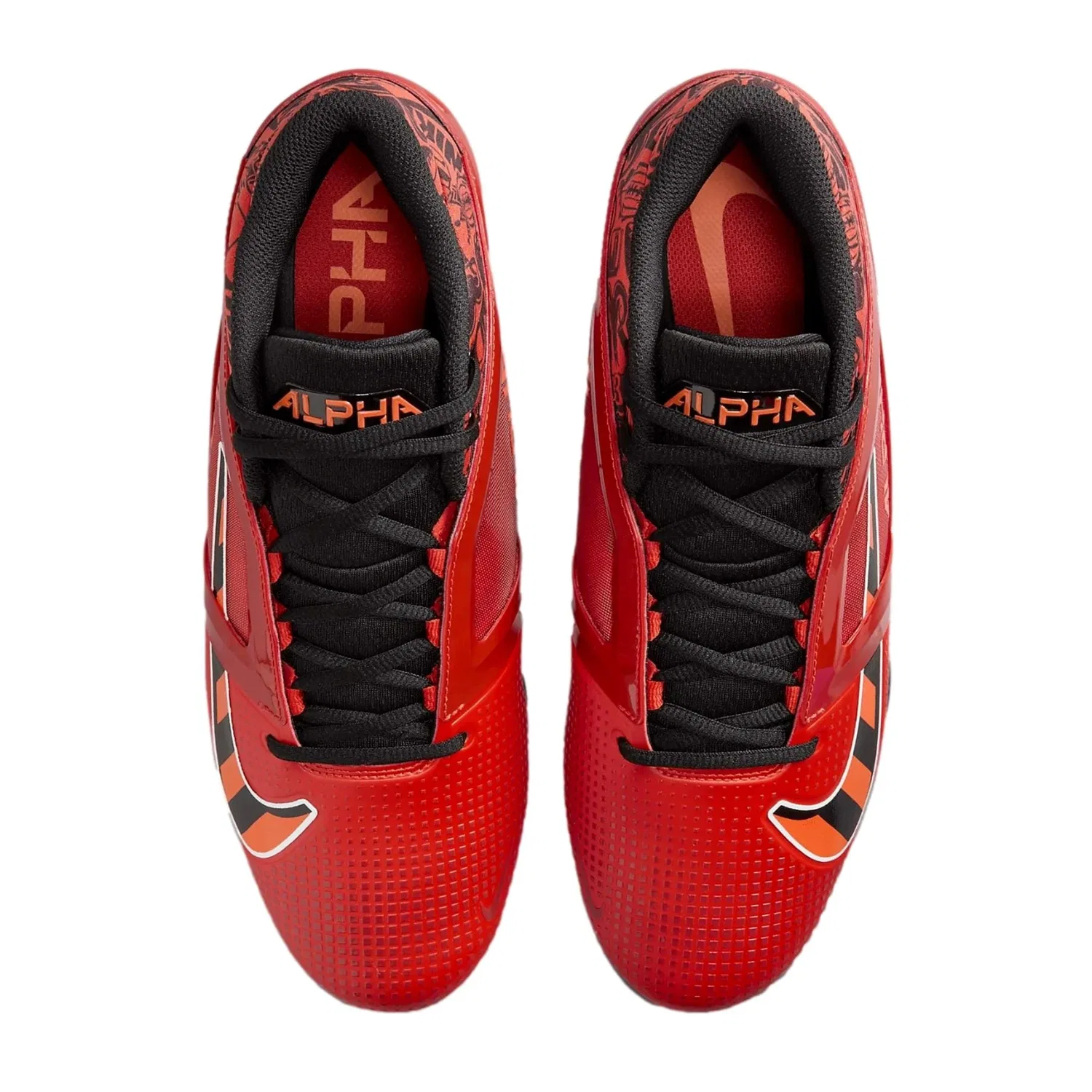 Мужские кроссовки Nike Alpha Menace 4 Pro SE Picante Red/Bright Mandarin/Dragon Red/Black FQ3984-600 — фото 3
