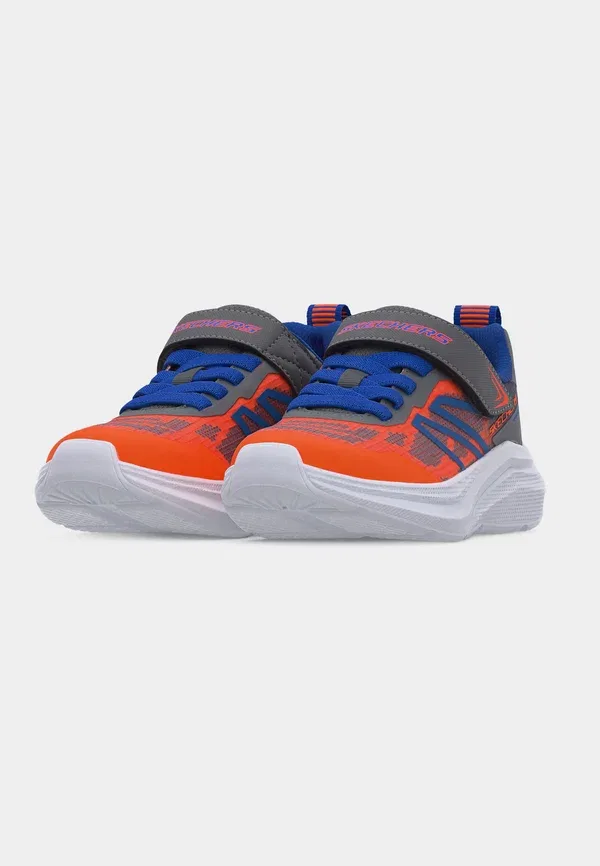 Кроссовки Microspec velocity trainers Skechers, оранжевый/угольный/синий — фото 3