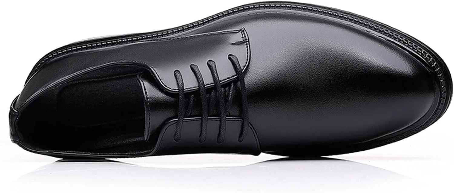 Generic Туфли Men's Shoes, Leather Shoes, Casual Shoes, Black, Comfortable Shoes — фото 4