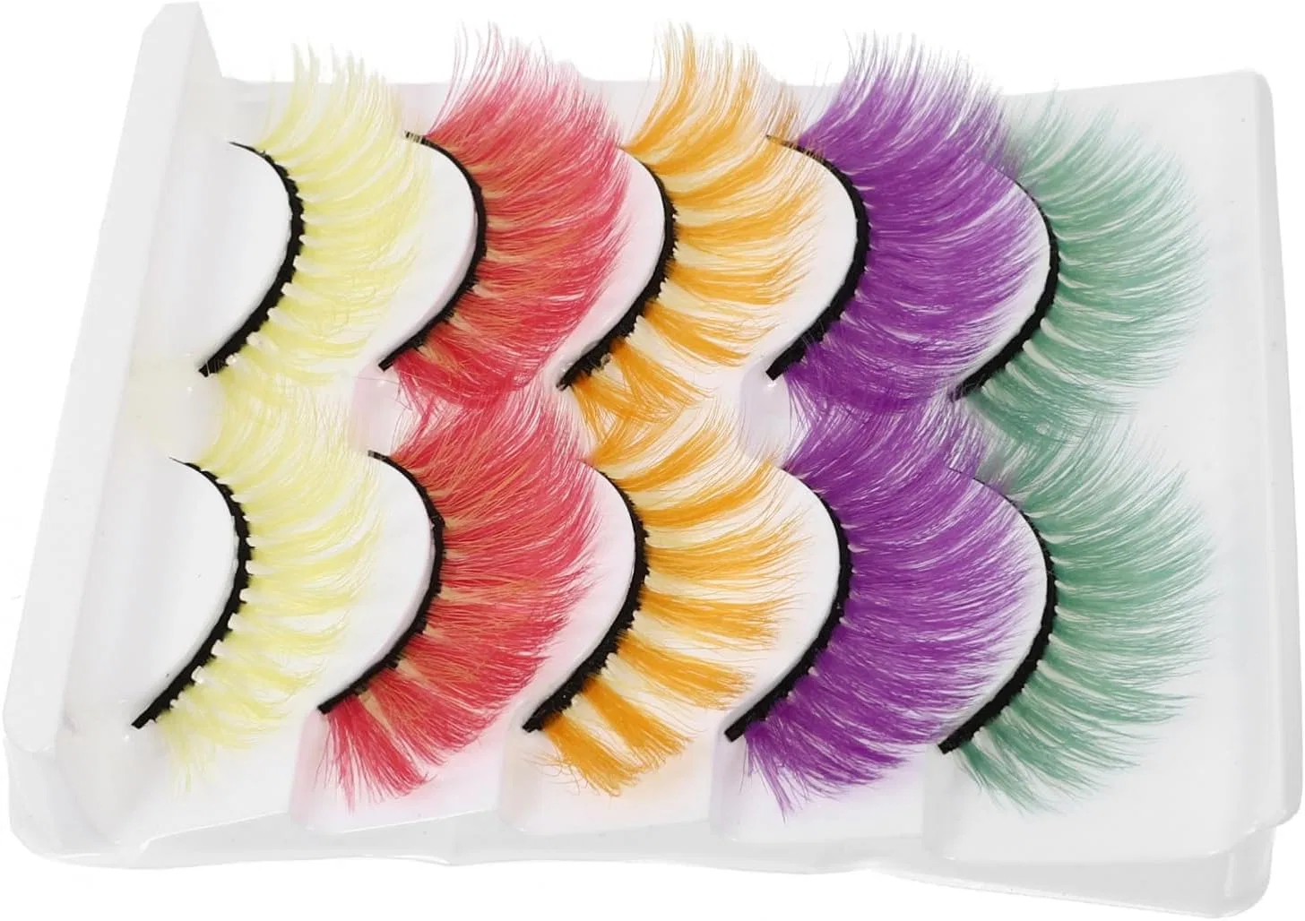 Накладные ресницы FRCOLOR 5 пар 3D объемные