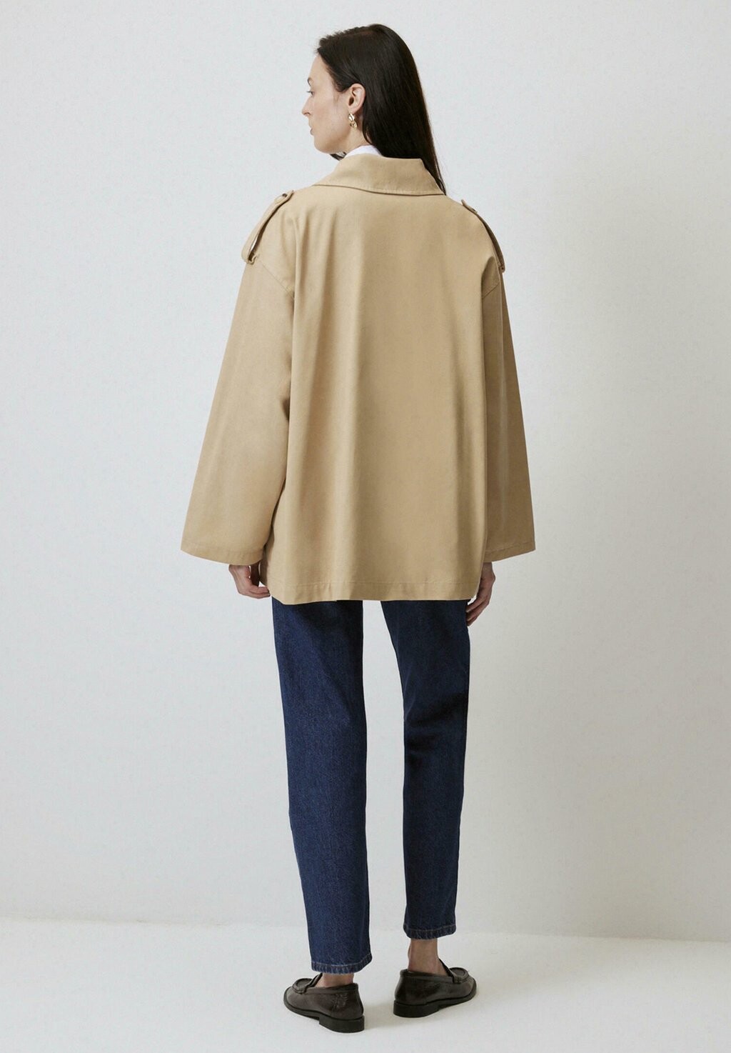 

Тренчкот GABARDINE Touché Privé, серый
