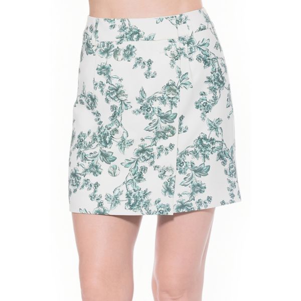 

Женская юбка со шлевками Alexia Admor, цвет green floral