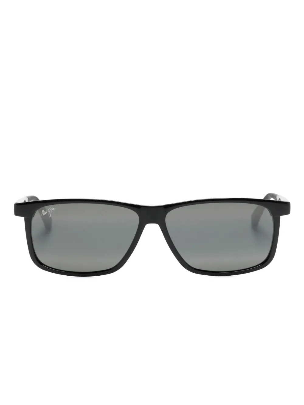

Солнцезащитные очки Pulama в прямоугольной оправе Maui Jim, черный