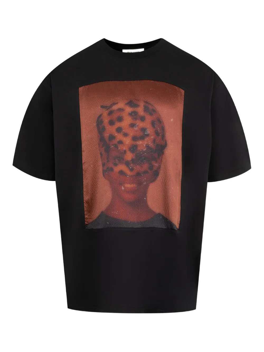 

Футболка с графическим принтом Wales Bonner, черный