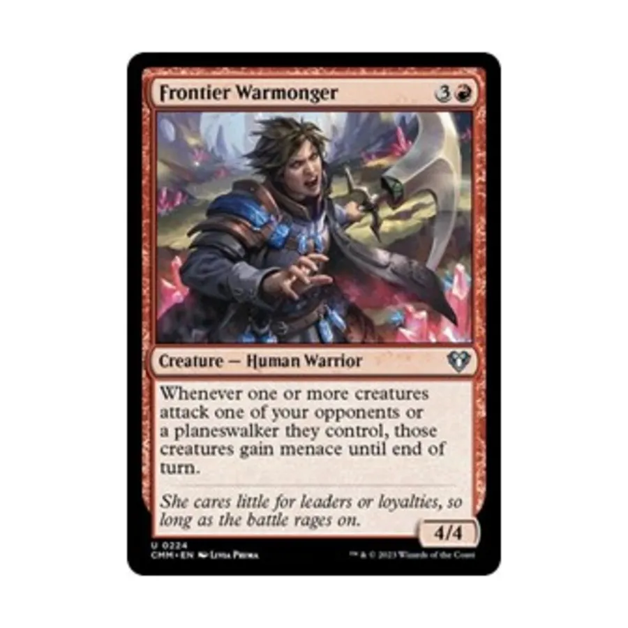 

CCG Пограничный разжигатель войны (U), MTG - Commander Masters