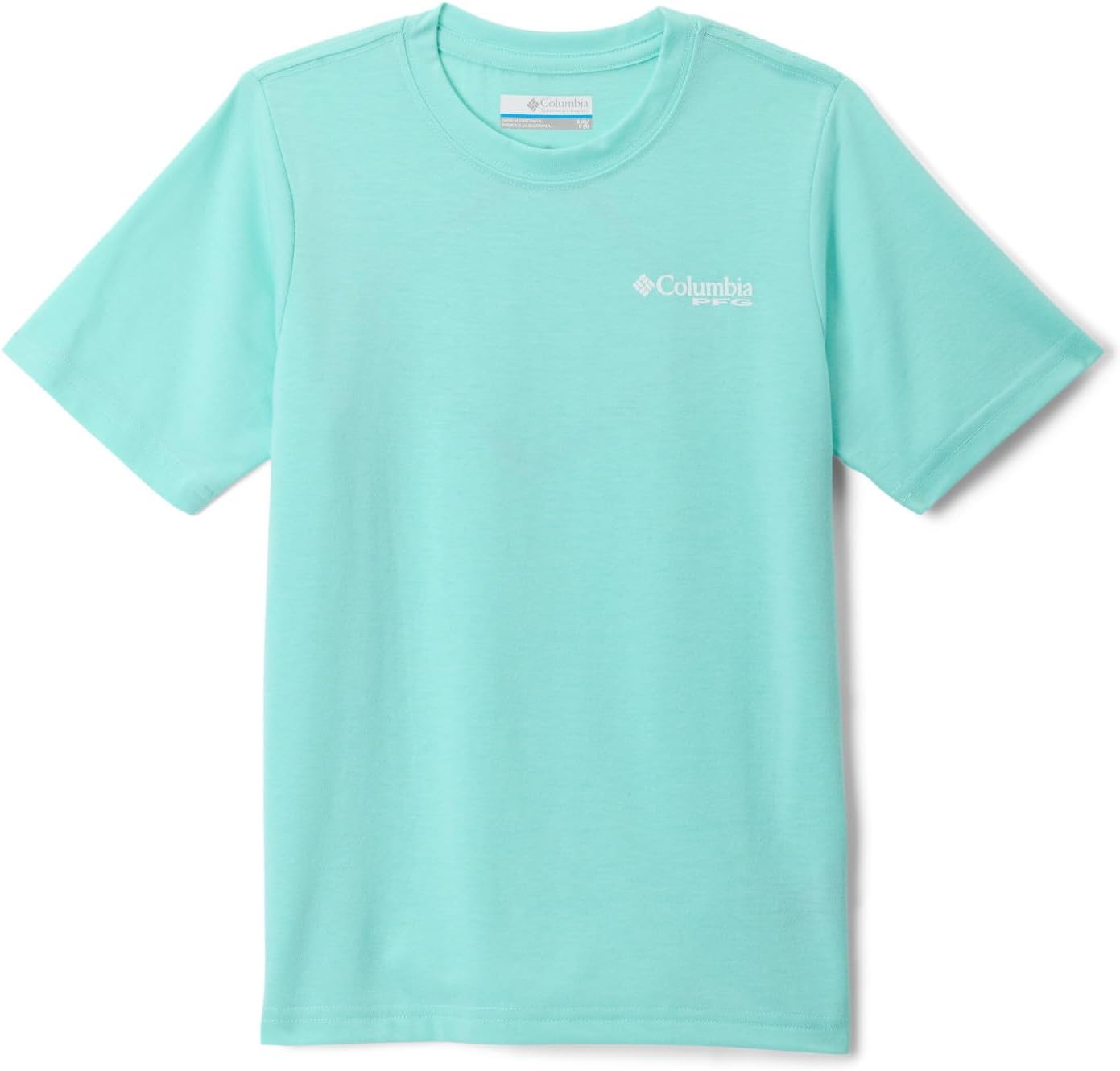 

Columbia Boys PFG футболка с коротким рукавом и сезонным принтом, Gulf Stream/Pfg Y Diamond Bit Gem