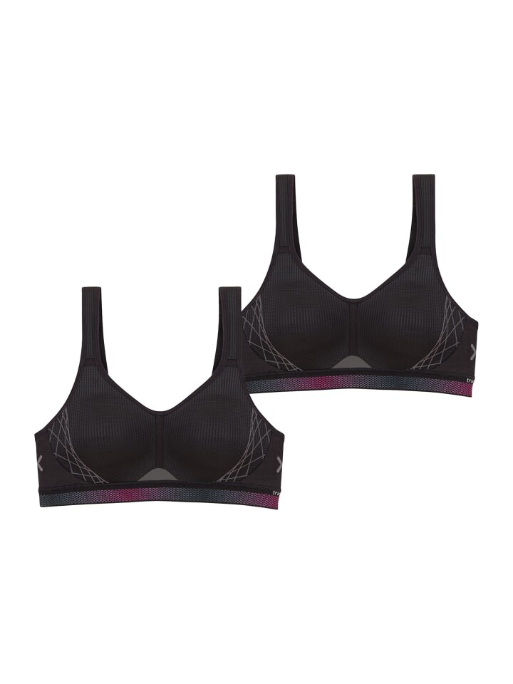 

Спортивный бюстгальтер Triumph Sport-BH Triaction Cardio Flow, черный