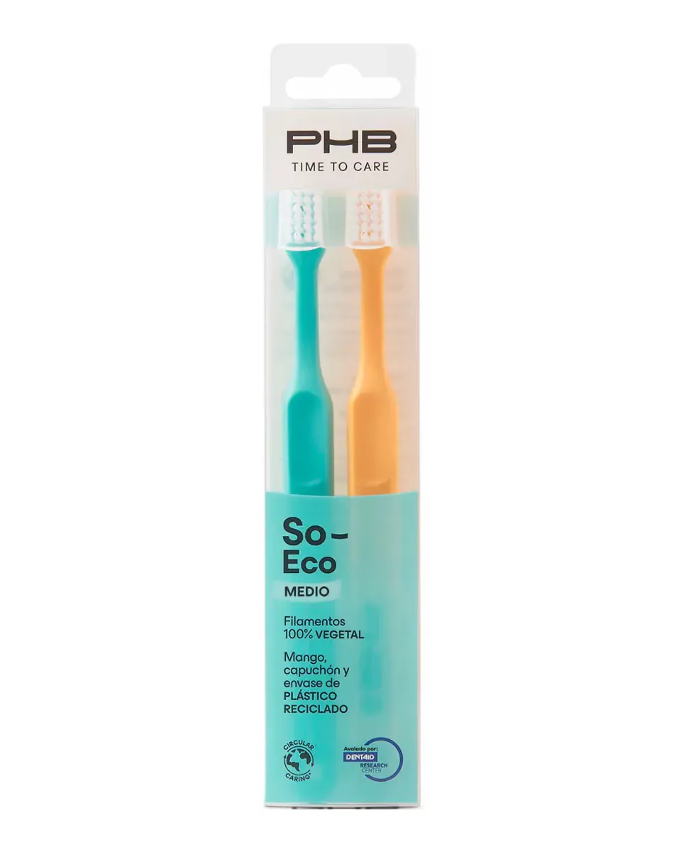 Зубная щетка So Eco средней жесткости Phb