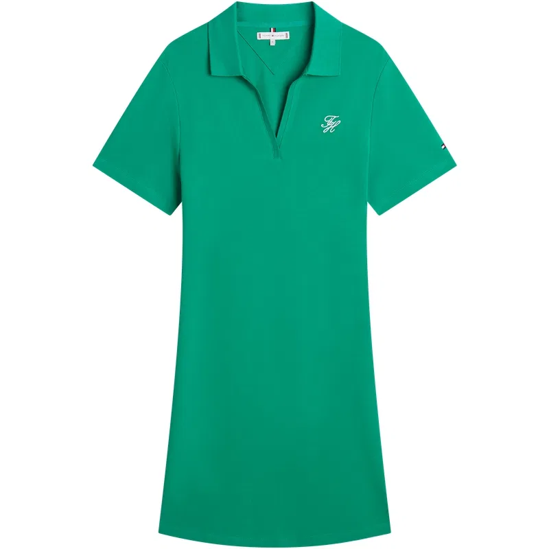 Платье с коротким рукавом женское Tommy Hilfiger, Green MS3
