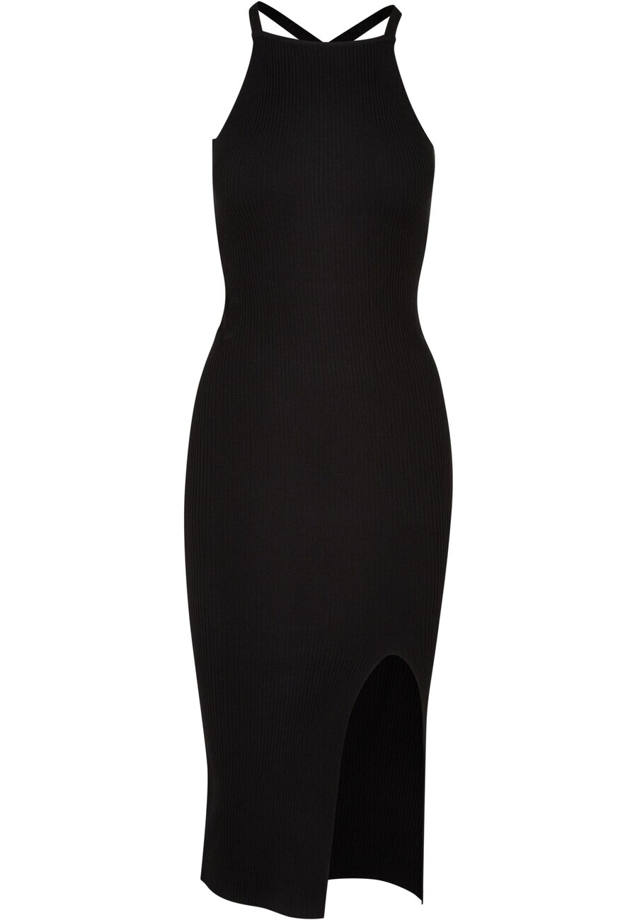 

Вязаное платье Urban Classics Knitted dress, черный