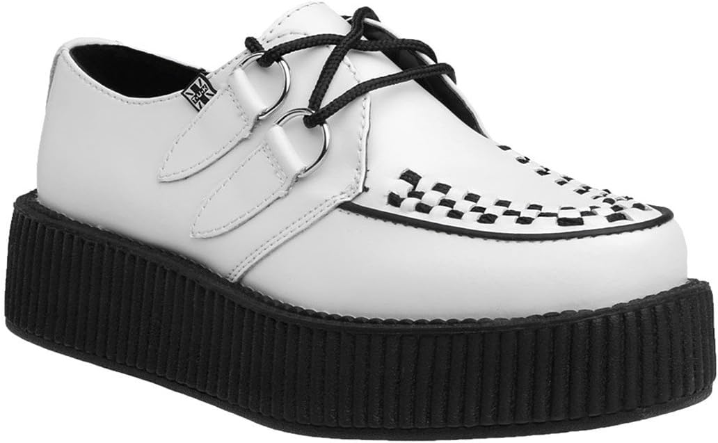 Туфли T.U.K. Unisex V6802 Creeper Oxford, белый — фото 3