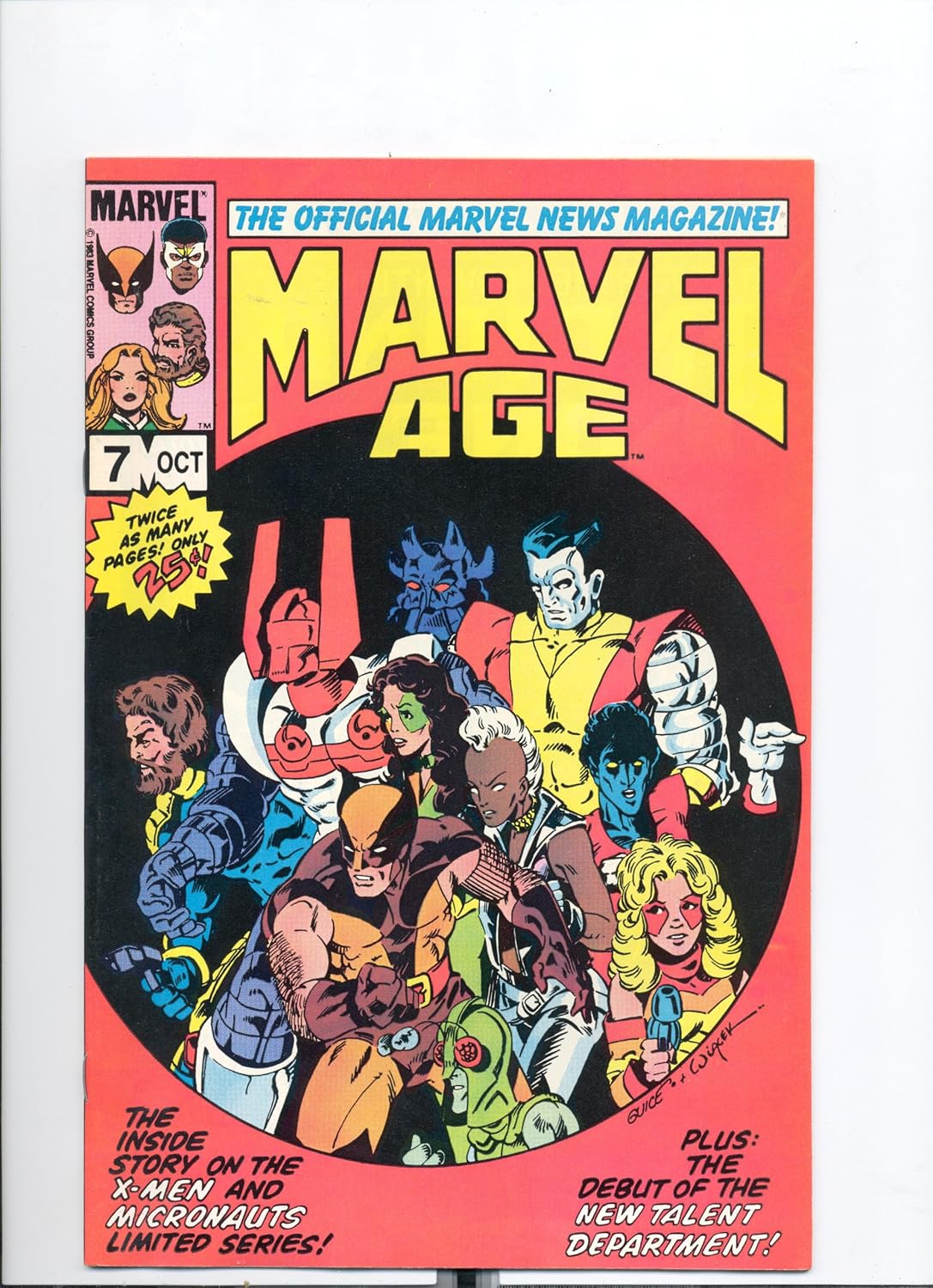 

Marvel Age, No. 7, Oct. 1983 (Marvel Comics)