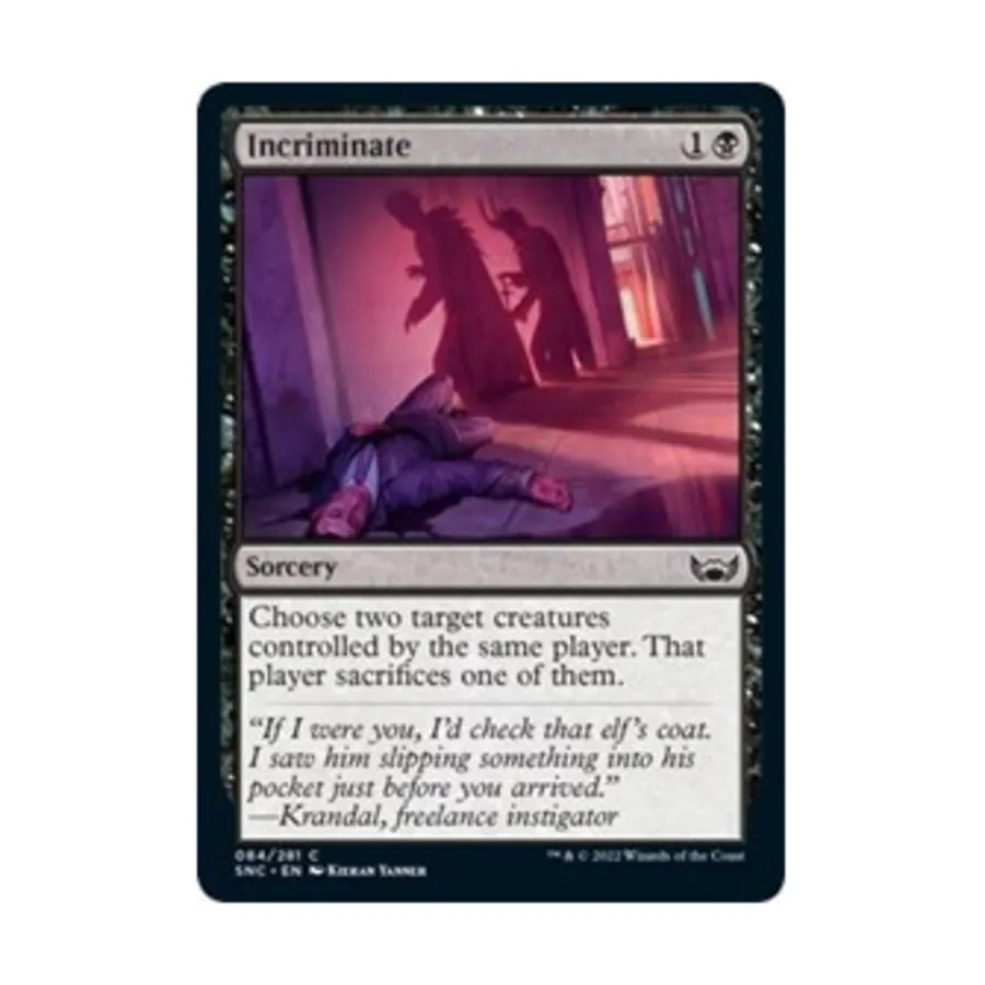

CCG Обвинить (С), MTG - Streets of New Capenna