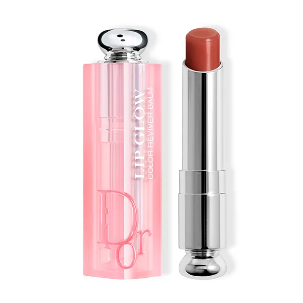 

Натуральный бальзам для губ, улучшающий цвет Addict Lip Glow Dior, цвет warm beige