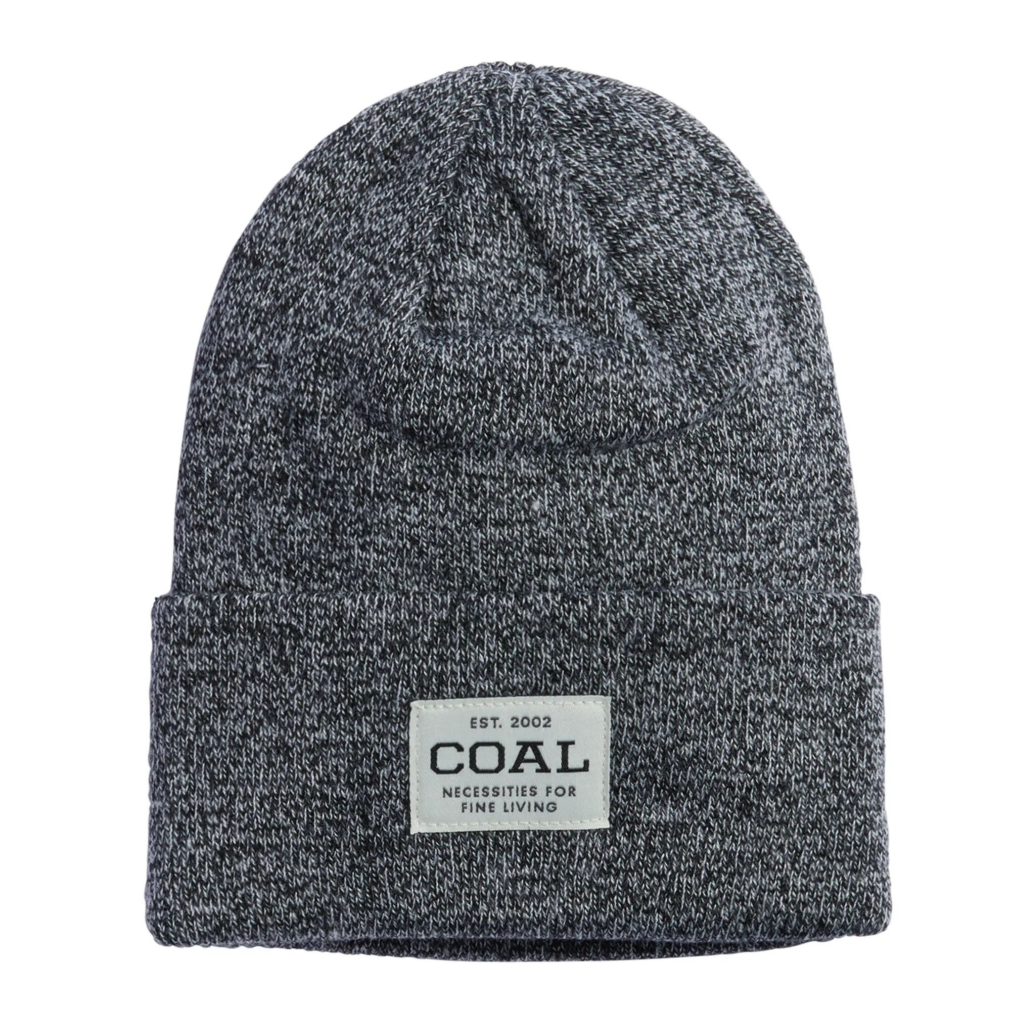 

Мужская форменная высокая шапка-бини Coal, Black Marl