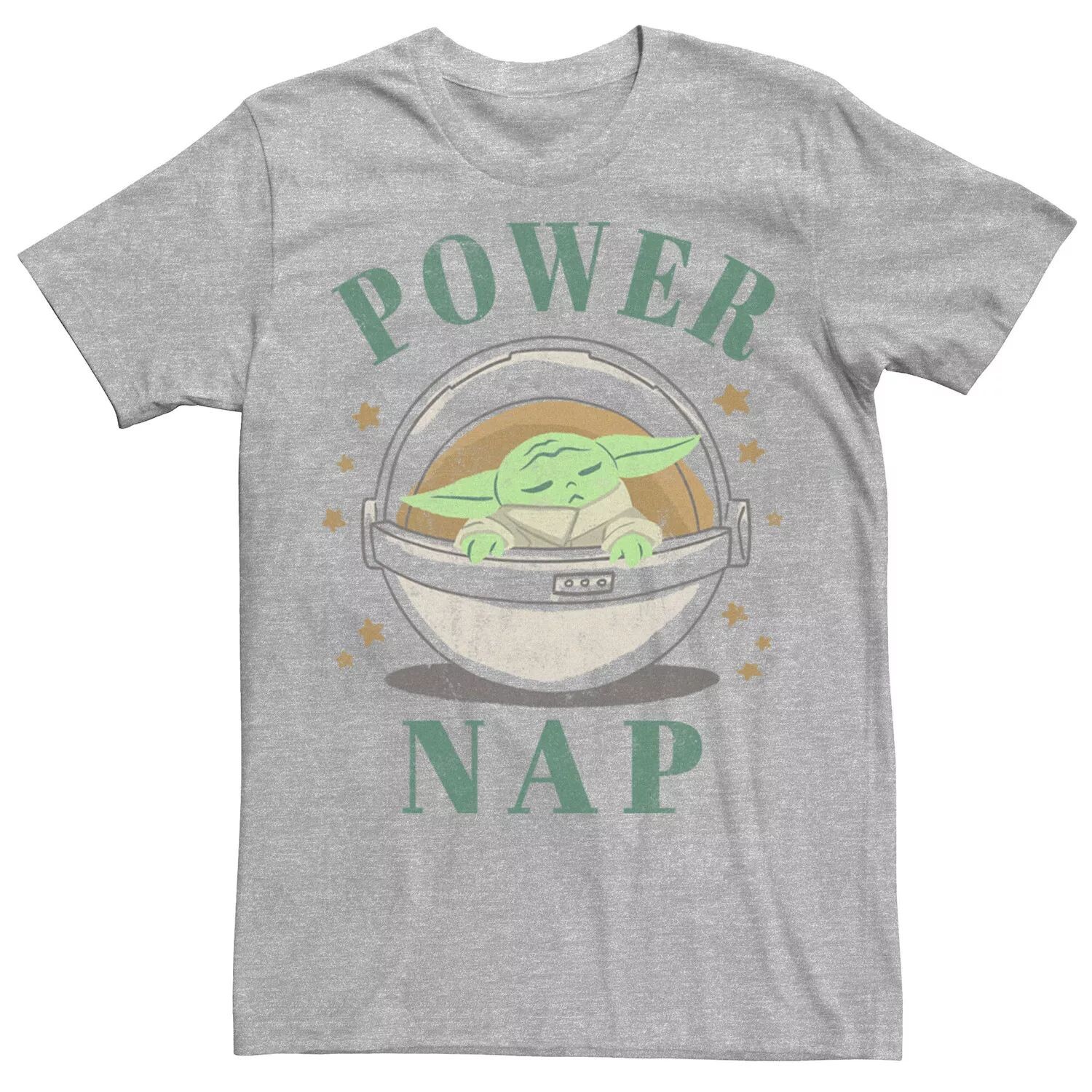 

Мужская футболка The Mandalorian The Child Power Nap Star Wars