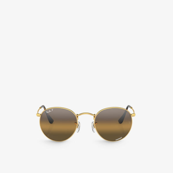 

Солнцезащитные очки RB3447 в металлической круглой оправе Ray-Ban, желтый