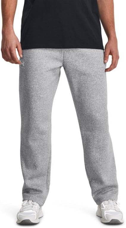 

Толстовка Under Armour Unisex Icon Fleece Apparel - Adjustable Waistline, Mod Gray Full Heatherwhite
