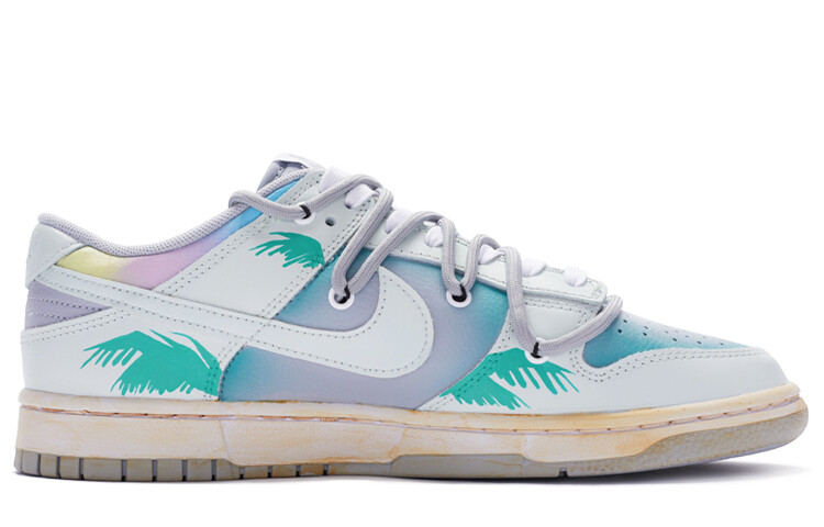 

Кроссовки Nike Dunk Skateboard Shoes Men Low-Top Gray White