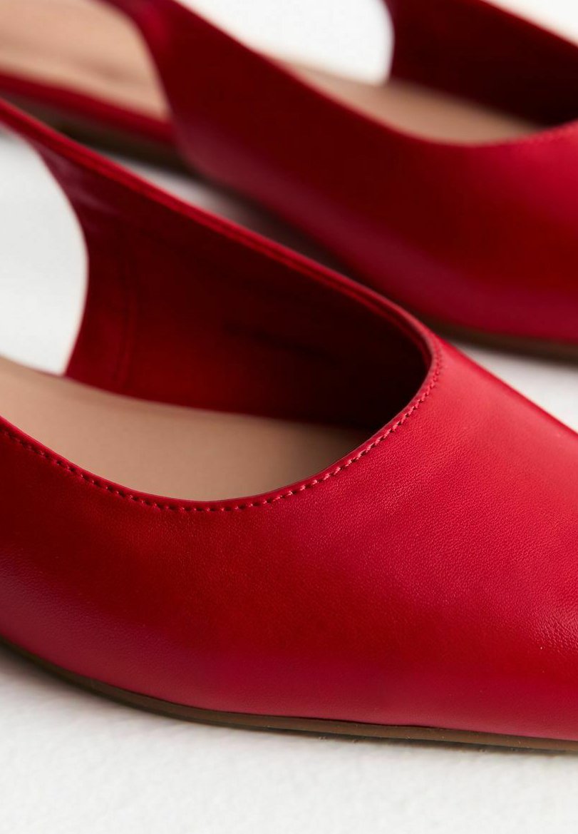 Туфли-лодочки с открытой пяткой POINTED TOE SLINGBACK New Look, красный — фото 3