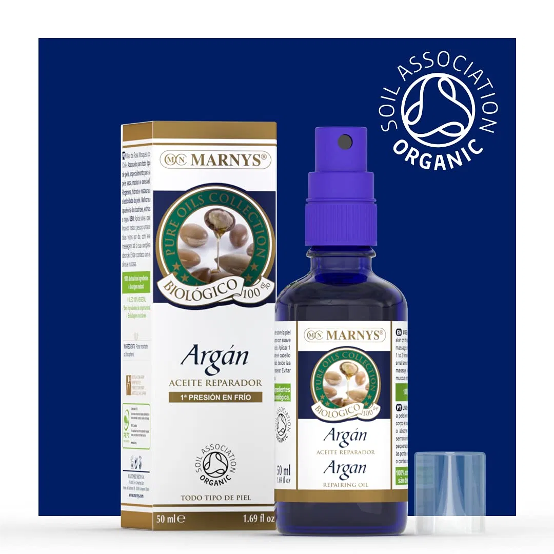 Органическое аргановое масло Argan Acete 50 мл Marny'S — фото 3