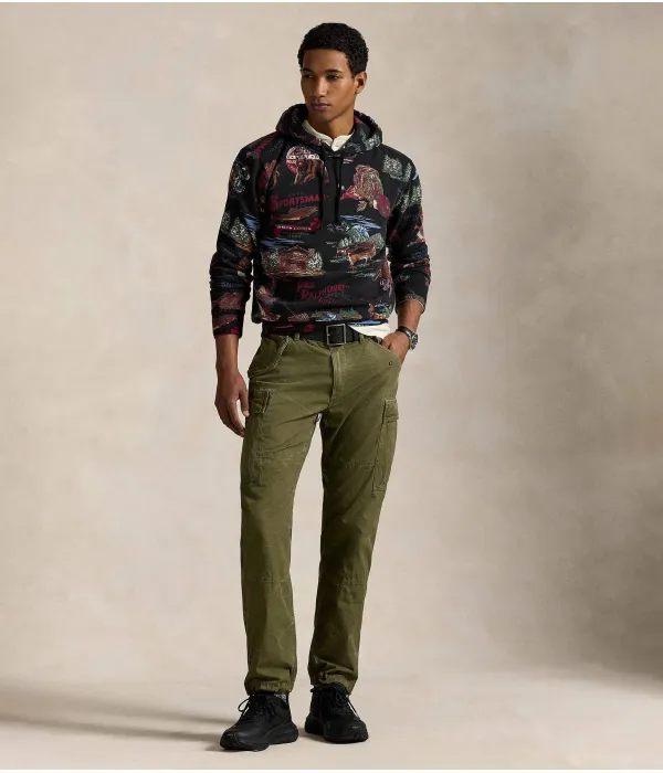 Толстовка Защитника Regular fit Polo Ralph Lauren, черный — фото 2