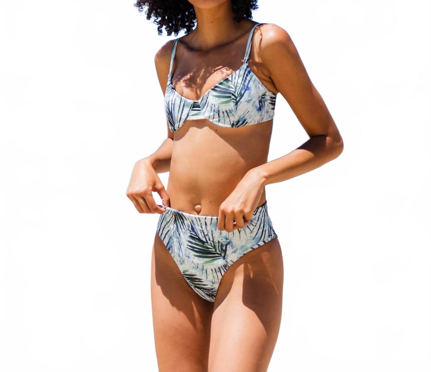 

Бюстгальтер-топ Kiera в цвете Blue Palm LVHR