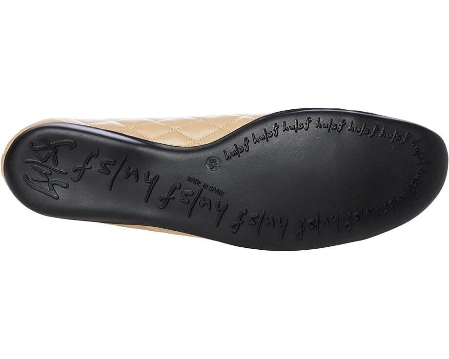 Туфли на плоской подошве French Sole PassportR Flat, цвет Black Patent/Beige Leather — фото 3