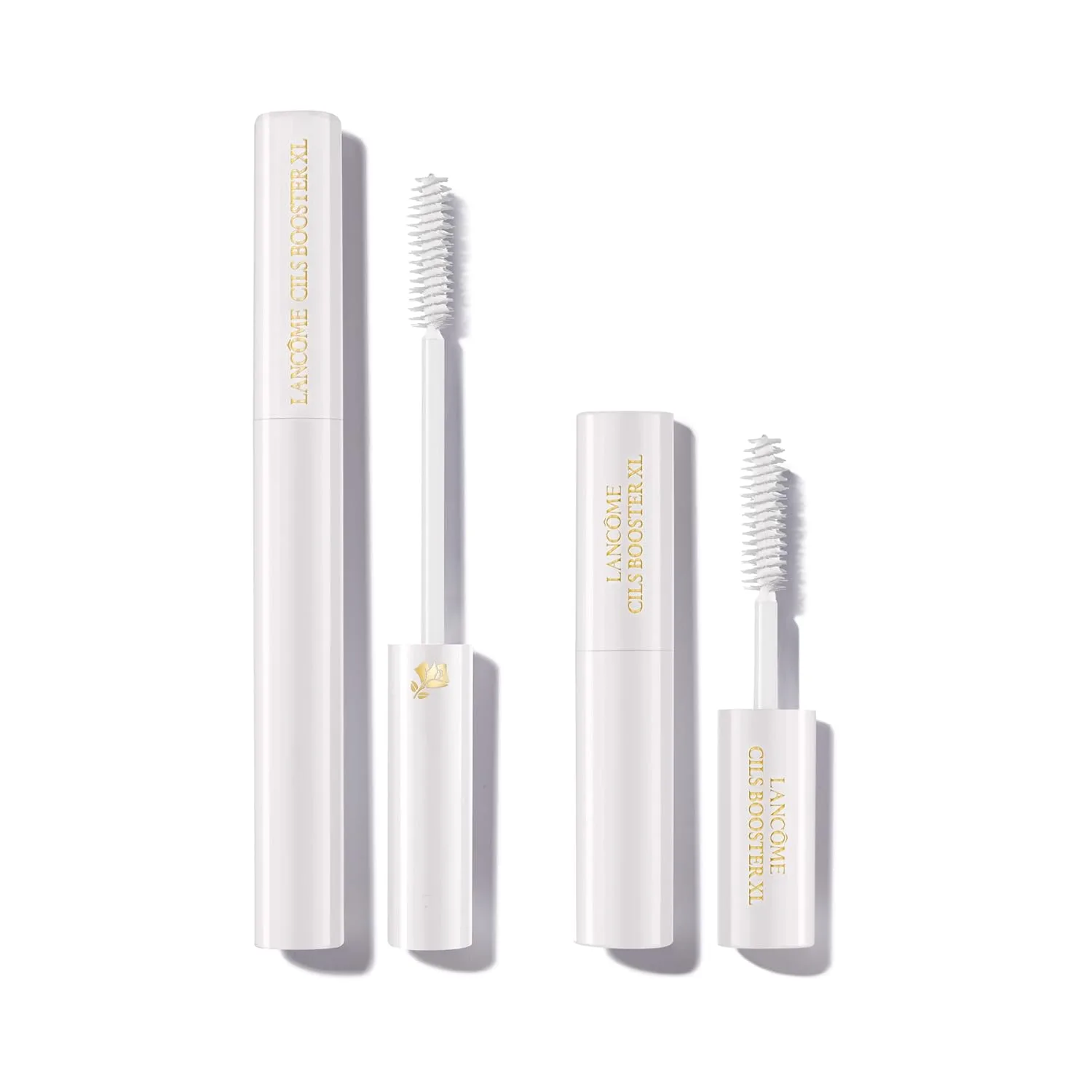 Набор Lancôme Cils Booster Mascara Primer Set - Увлажняющая и обогащенная витаминами тушь - Максимально подчеркивает ресницы - 2 упаковки: полноразмерная и дорожная версии