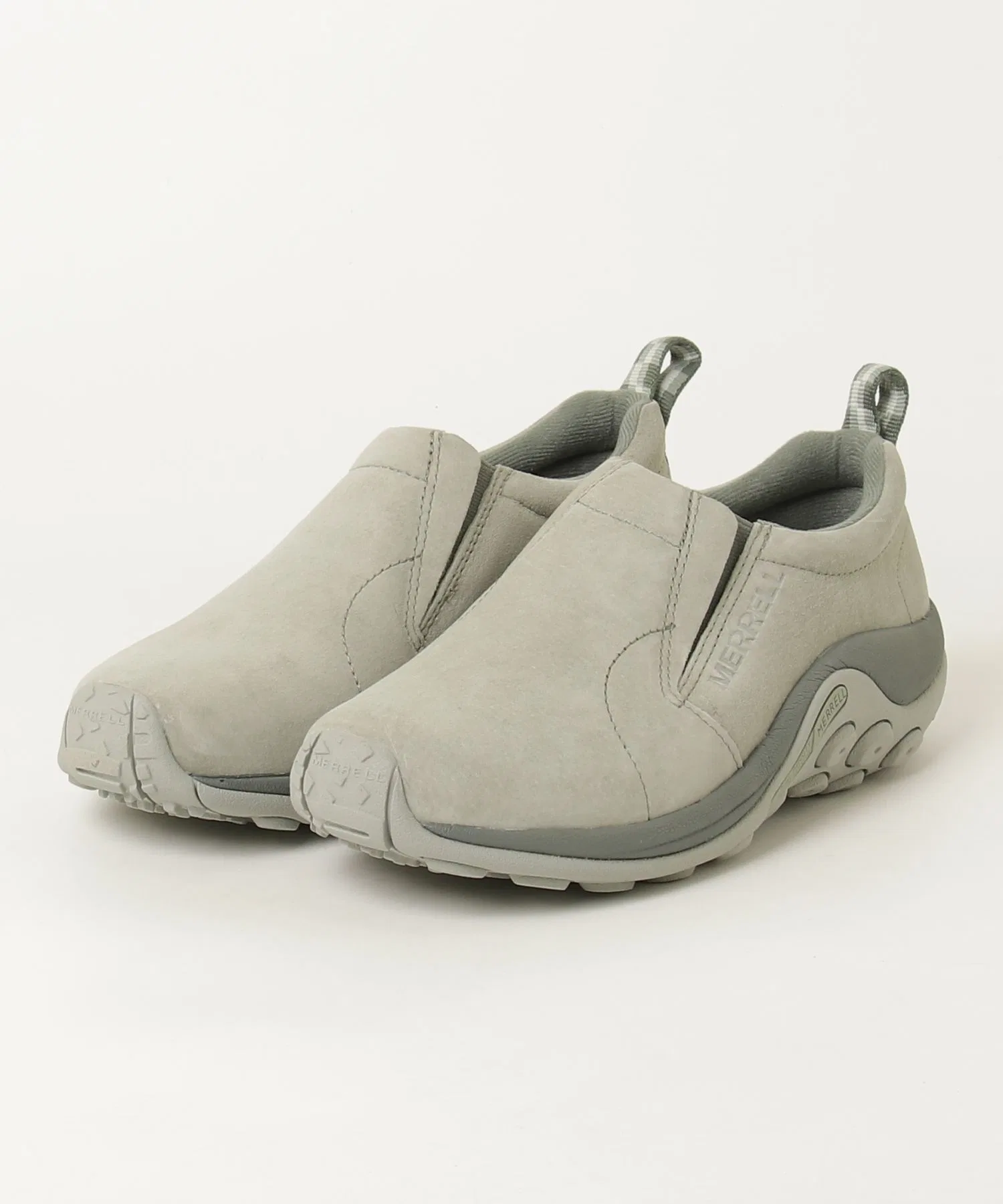 Мужские замшевые слипоны MERRELL Jungle Moc светло-зелёные