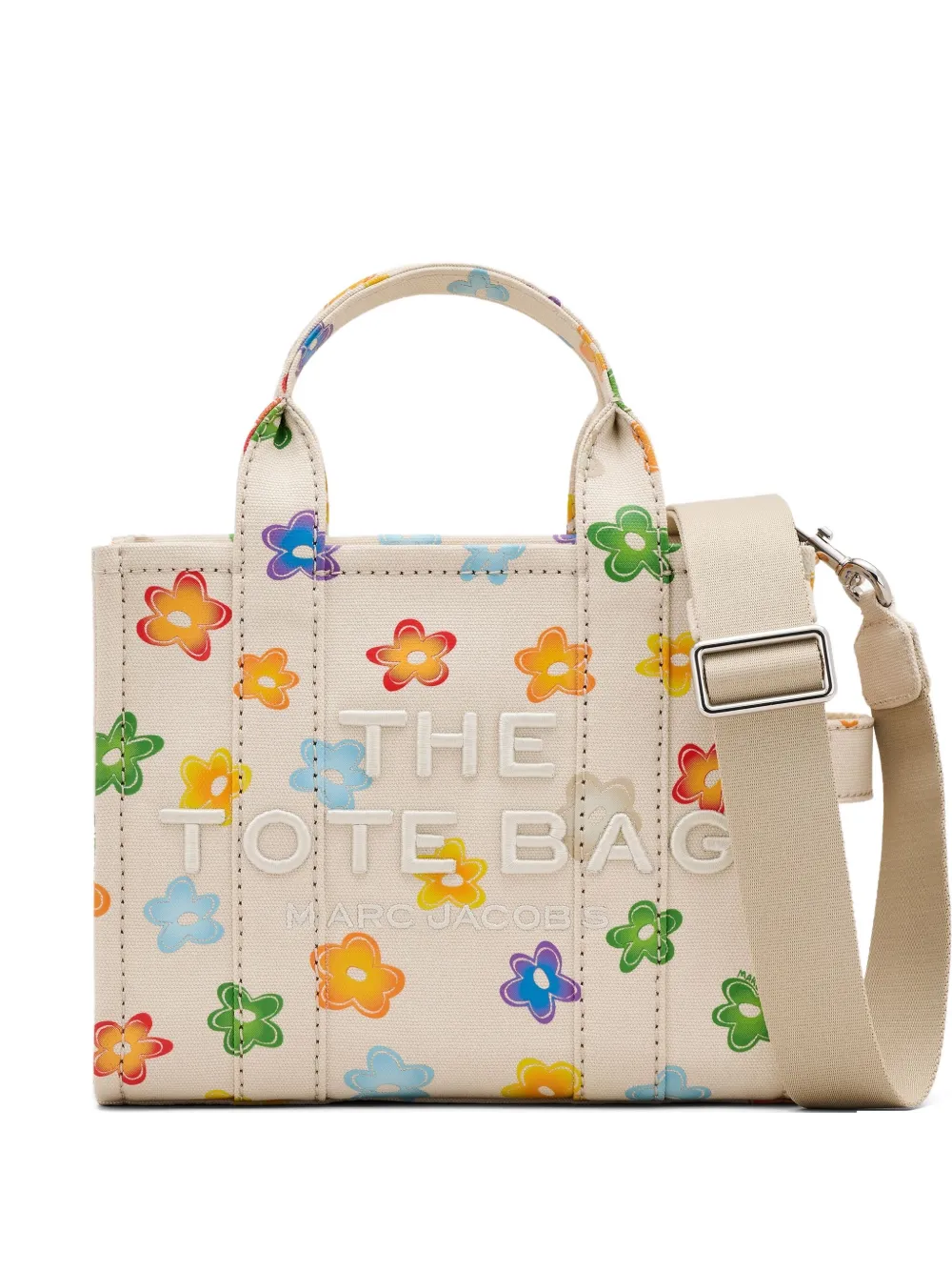 

Маленькая сумка-тоут The Wild Daisy MARC JACOBS, нейтральный