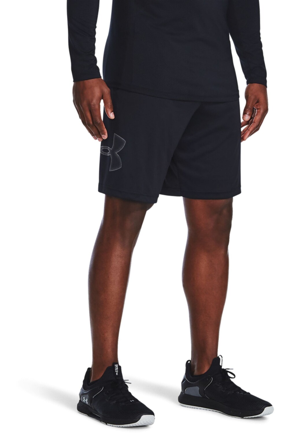 

Шорты с техническим графическим рисунком Under Armour, черный