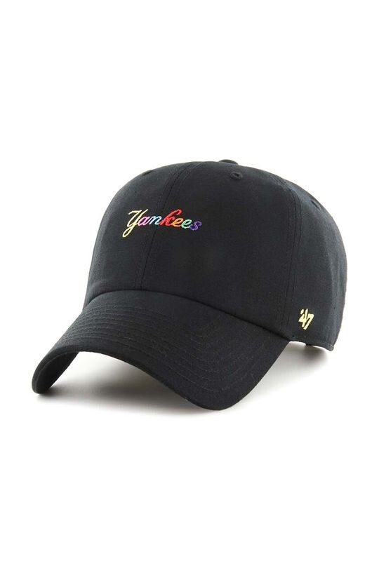 

Бейсболка MLB New York Yankees из смесовой шерсти 47brand, черный