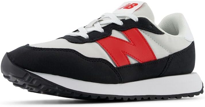 

Кроссовки New Balance Kids 237 V1 на шнуровке, красный/серый
