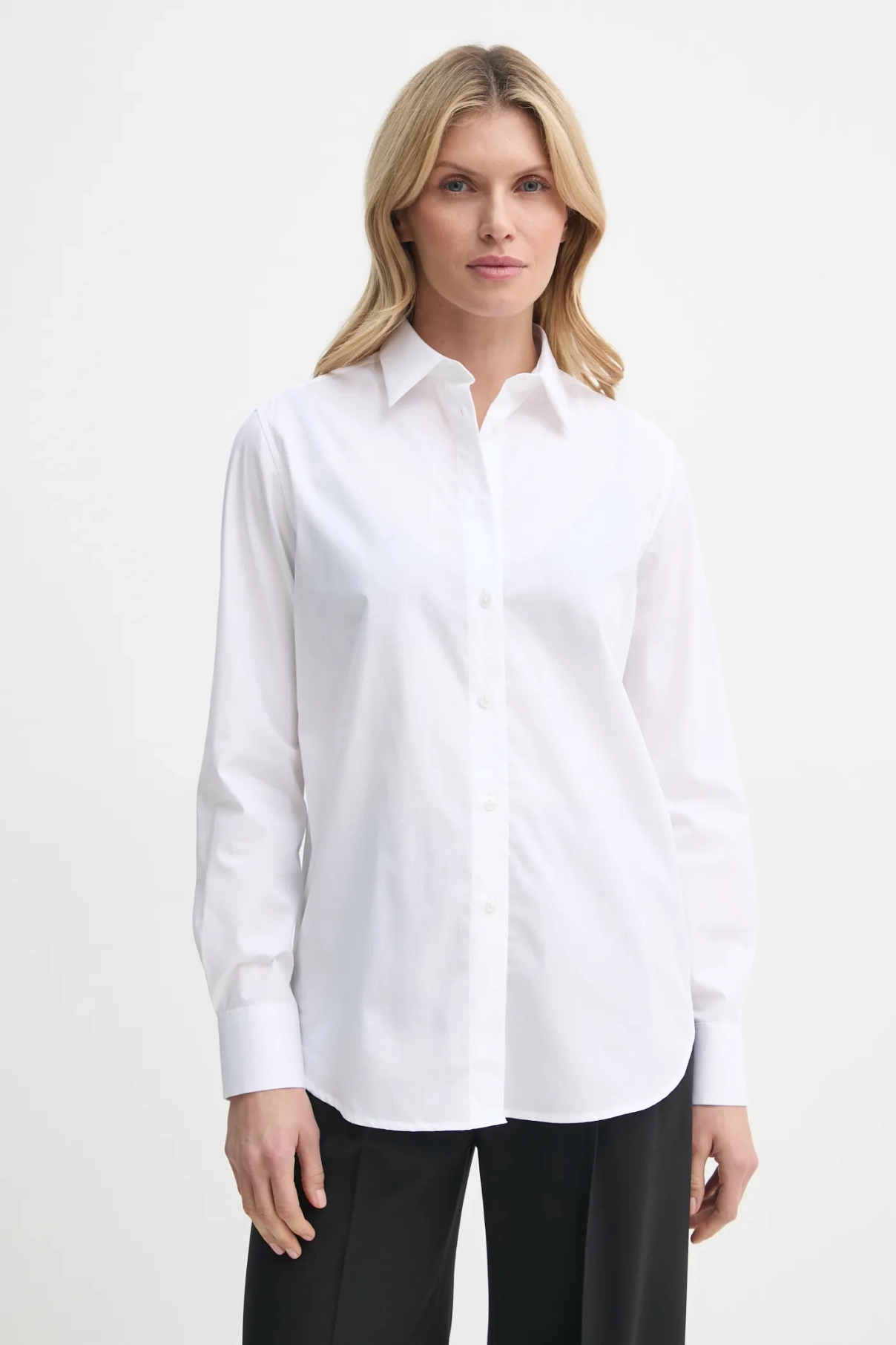 

Хлопковая рубашка Filippa K, белый