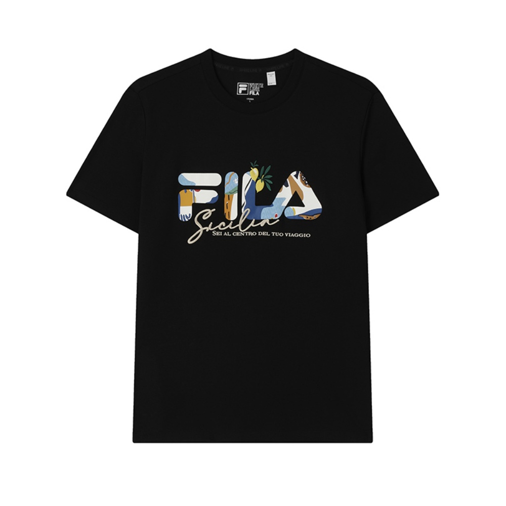 

FILA Футболка Heritage Unisex Jet Black, Черный, FILA Футболка Heritage Unisex Jet Black