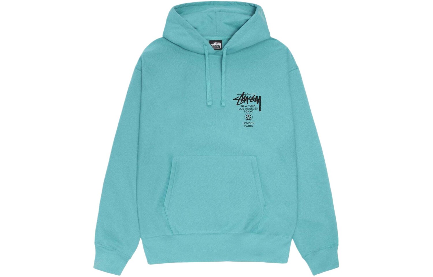 Свитшот World Cruise Series унисекс Stussy, серый — фото 2