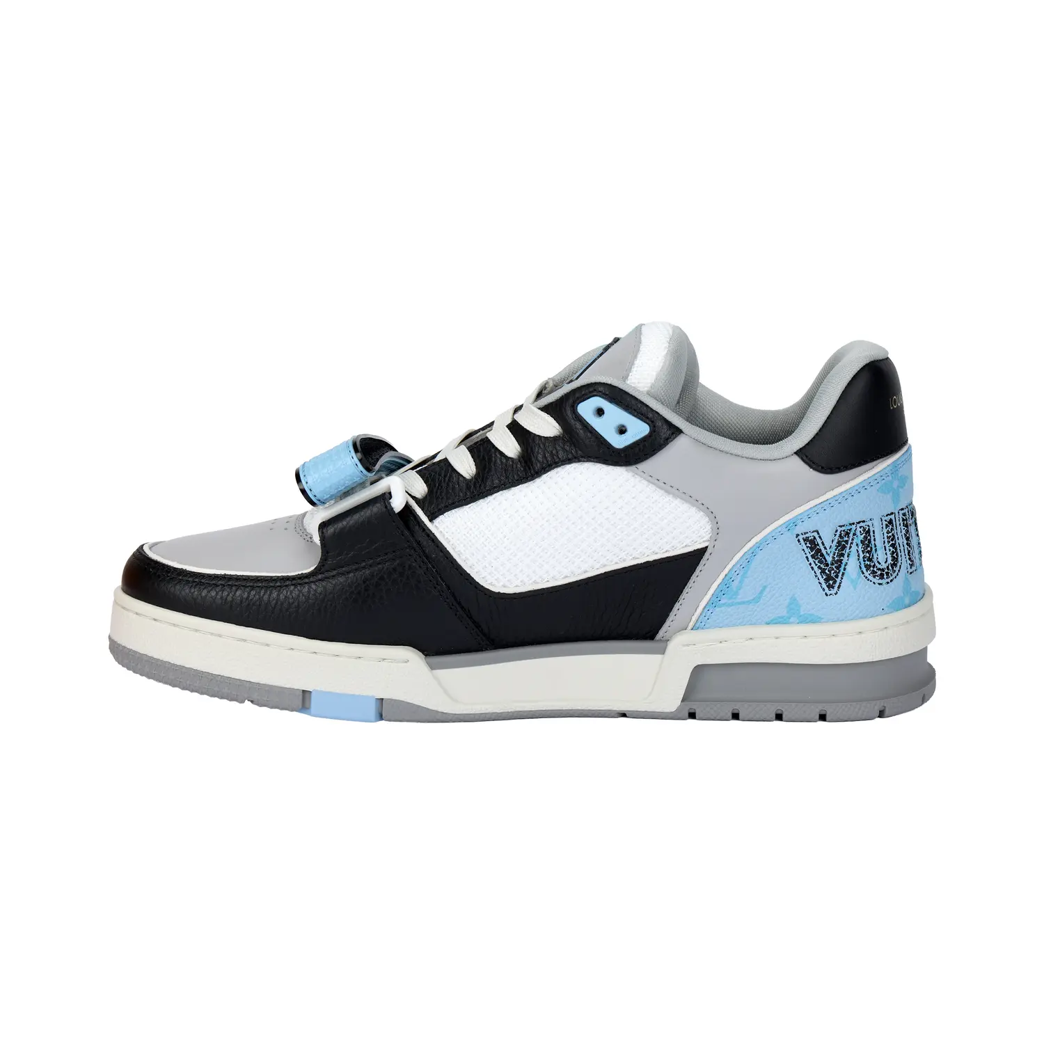 

LOUIS VUITTON Кроссовки Lv Trainer «Blue Monogram Black Grey»